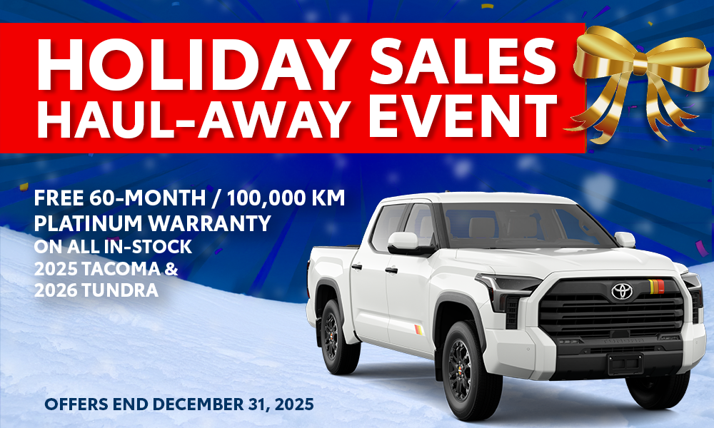 Holiday Haul-Away Sales Event